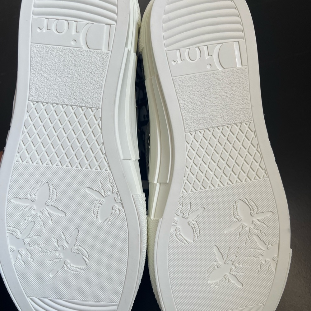 Dior Gray Canvas Sneakers - Picture 2 of 7